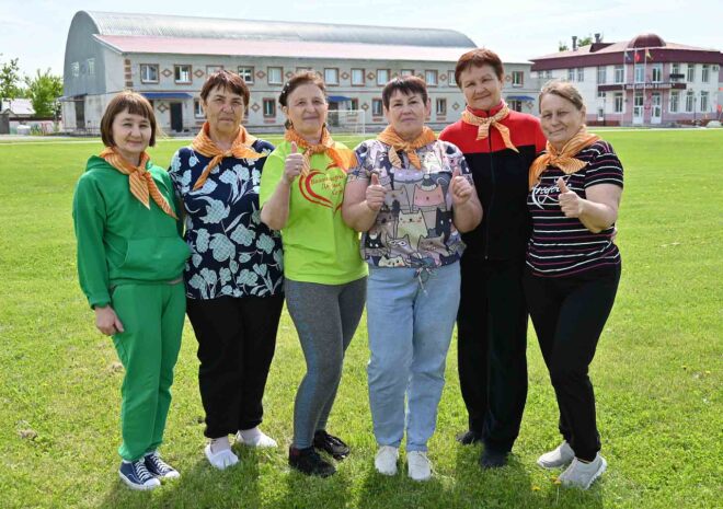 Ситниковские женщины из волонтерской группы «Добрые сердца» настроены на победу