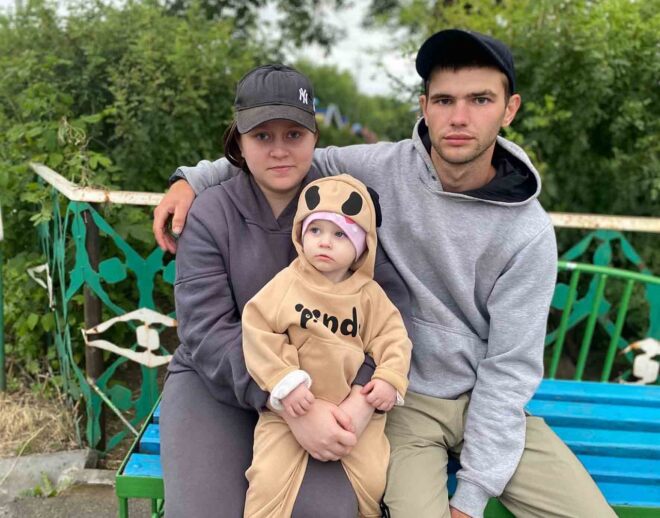 Благодаря господдержке и помощи близких молодая семья Хомич приобрела собственный дом